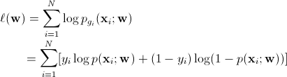 log likelihood