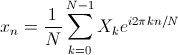 傅立叶逆变换公式